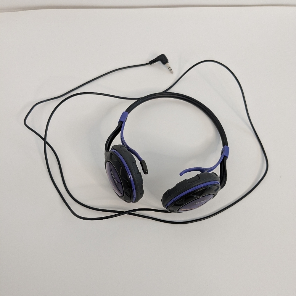 Aiwa Wired Headphones CROSS TRAINER HP-M034 Vintage Tested Works